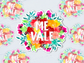 Me Vale Waterproof Vinyl Sticker