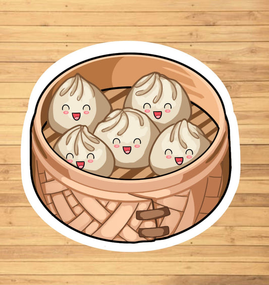 Happy Dumpling Sticker