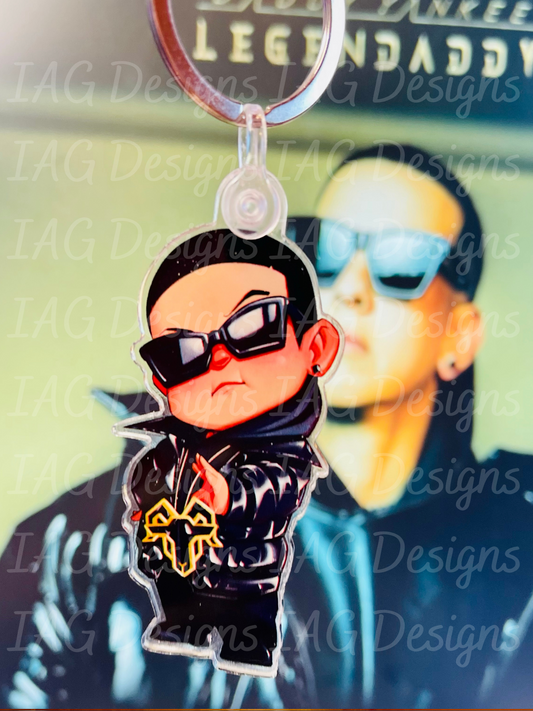 Baby Daddy Yankee Keychain